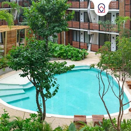 Pool & Rooftop In Tulum 2 Bedrooms Apartment Exterior foto